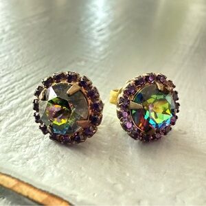 Sorrelli Crystal Stud Earrings